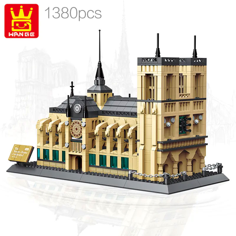 Wange 5210 Cathedrale Notre Dame de Paris 1 - SUPER18K Block