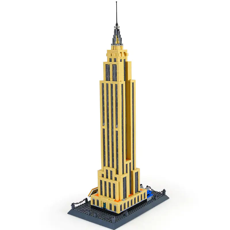 Wange 5212 The Empire State Building of New York 1 - SUPER18K Block