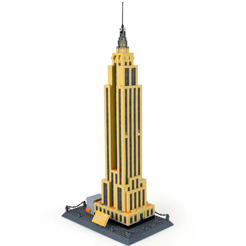 Wange 5212 The Empire State Building of New York 4 - SUPER18K Block