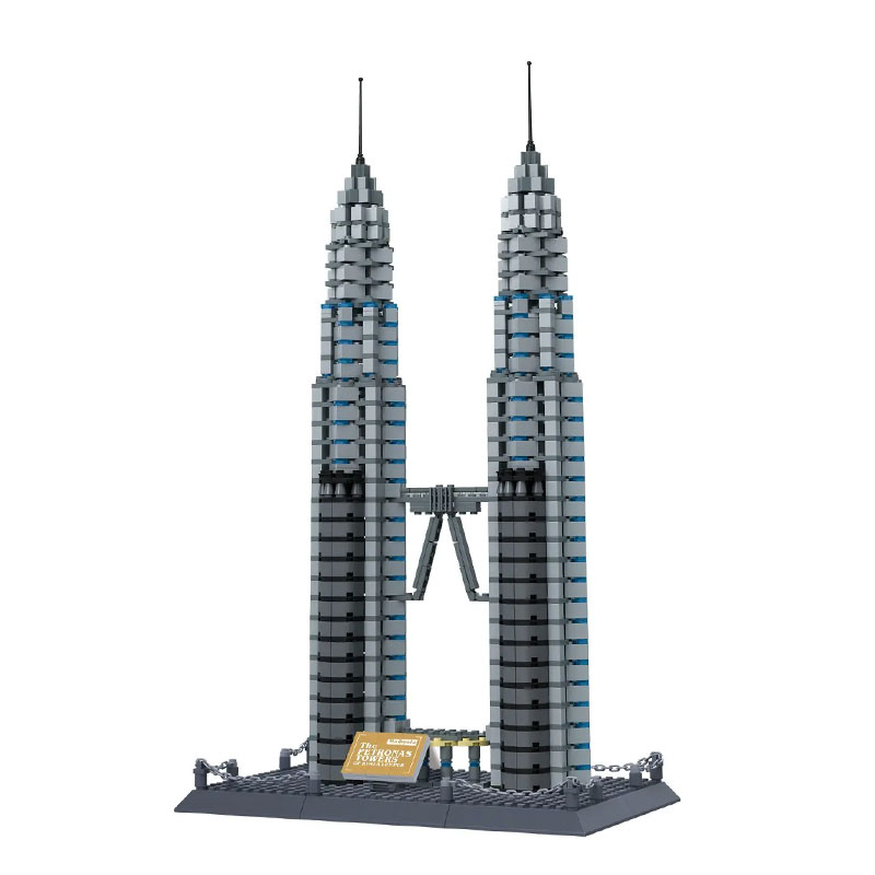 Wange 5213 Petronas Twin Tower 1 - SUPER18K Block