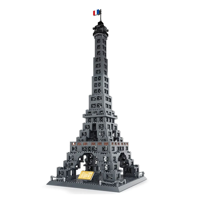 Wange 5217 The Eiffel Tower of Paris 4 - SUPER18K Block