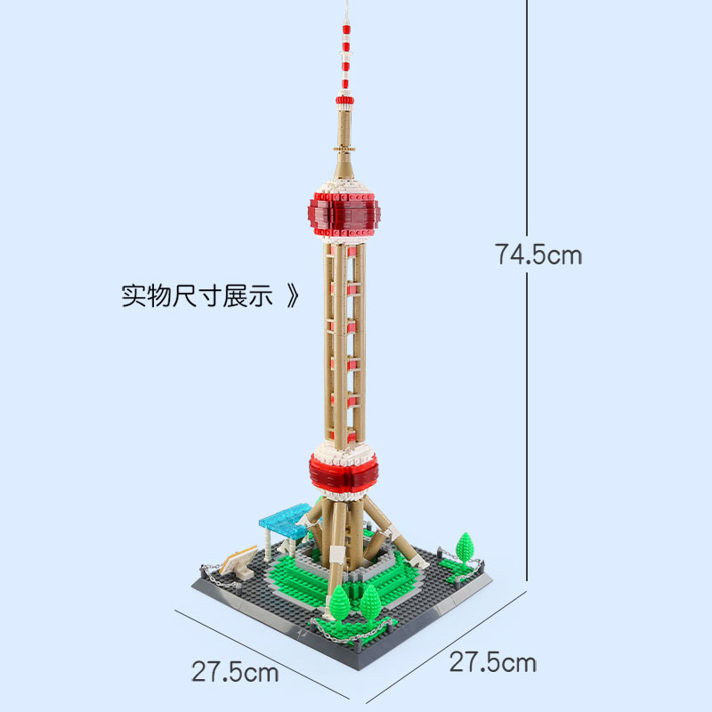 Wange 5224 Oriental Pearl Tower Shanghai China 2 - SUPER18K Block
