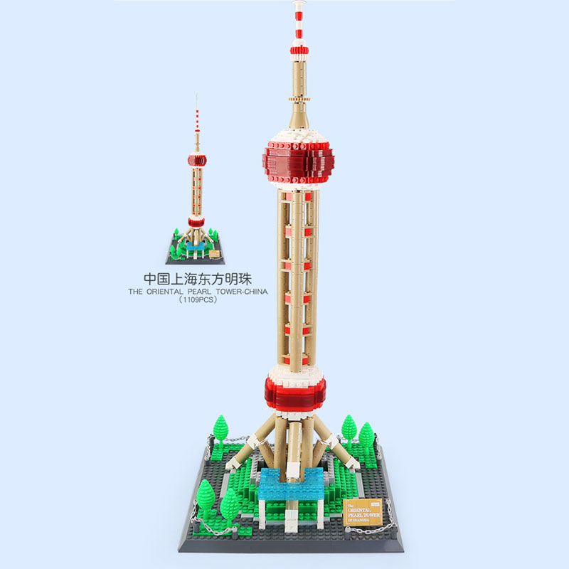 Wange 5224 Oriental Pearl Tower Shanghai China 5 - SUPER18K Block