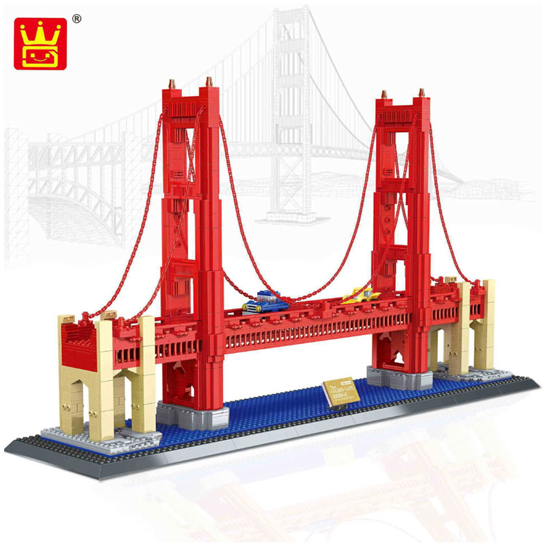 Wange 6210 Golden Gate Bridge San Francisco America 1 - SUPER18K Block