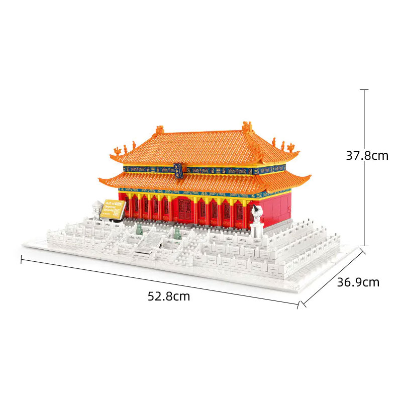 Wange 6221 Hall of Supreme Harmony Beijing China 2 - SUPER18K Block