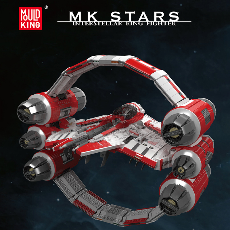 Mould King 21047 Interstellar Ring Fighter 1 - SUPER18K Block