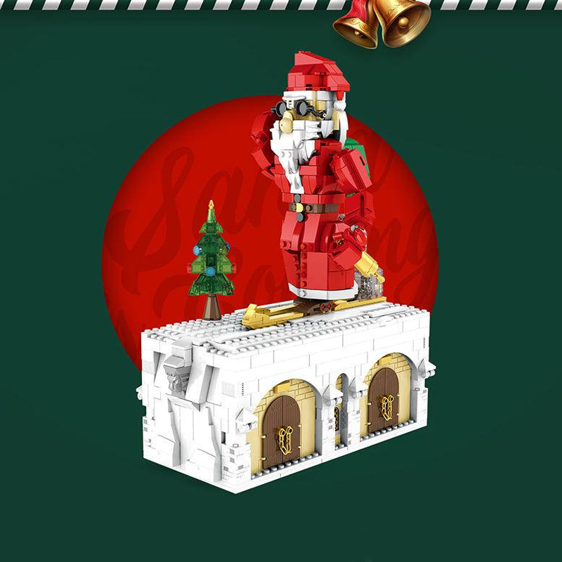 Reobrix 66001 Santa Coming Christmas 3 - SUPER18K Block