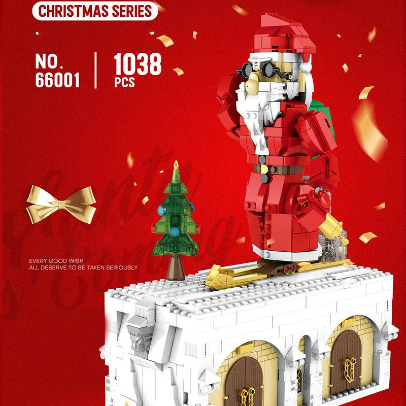 Reobrix 66001 Santa Coming Christmas 4 - SUPER18K Block