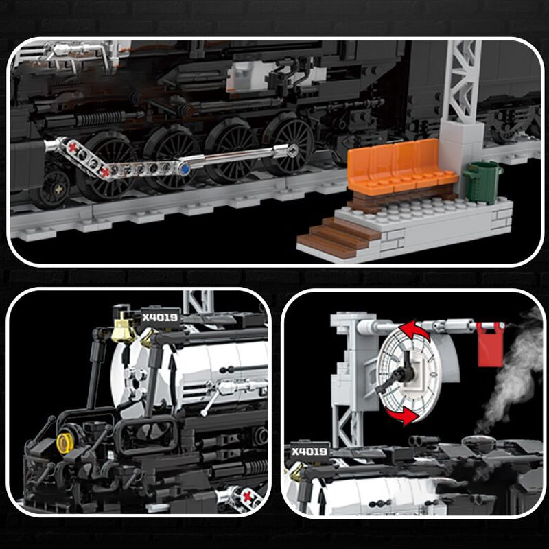 DK 80014 Big Boy Simulation Train 2 - SUPER18K Block