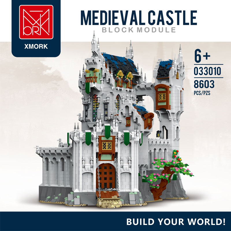 MORK 033010 Medieval Castle 1 - SUPER18K Block