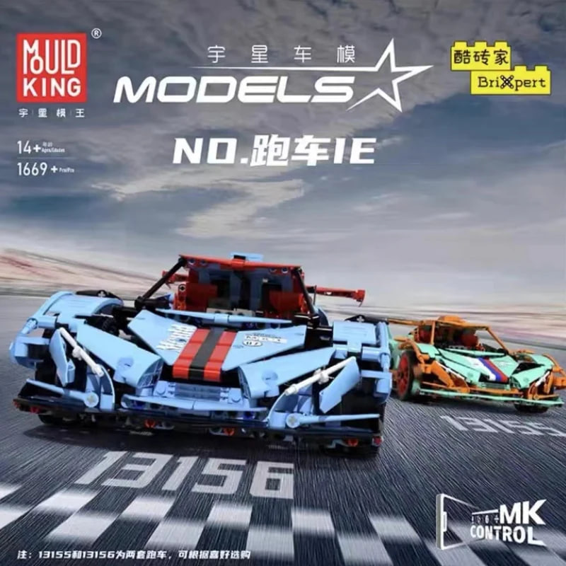Mould King 13155 13156 RC Sport Cars 12 - SUPER18K Block