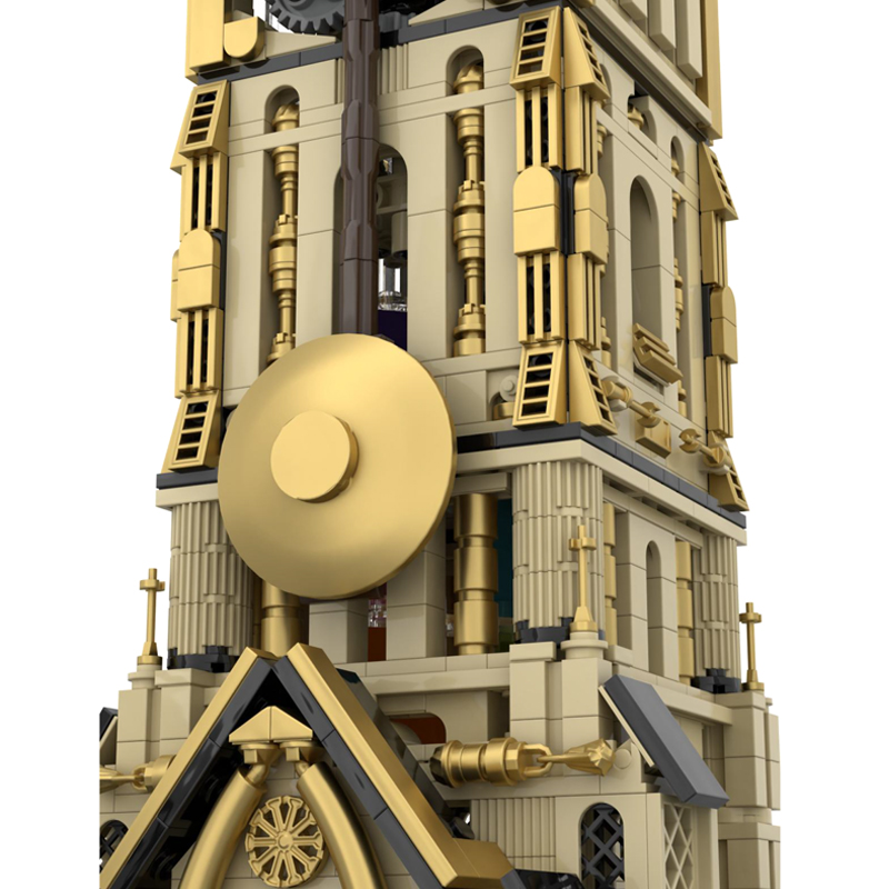 Pantasy 85008 Steampunk Clock Tower 7 - SUPER18K Block