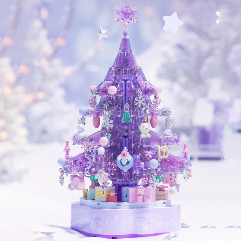 SEMBO 605029 Fantasy Christmas Tree 3 - SUPER18K Block