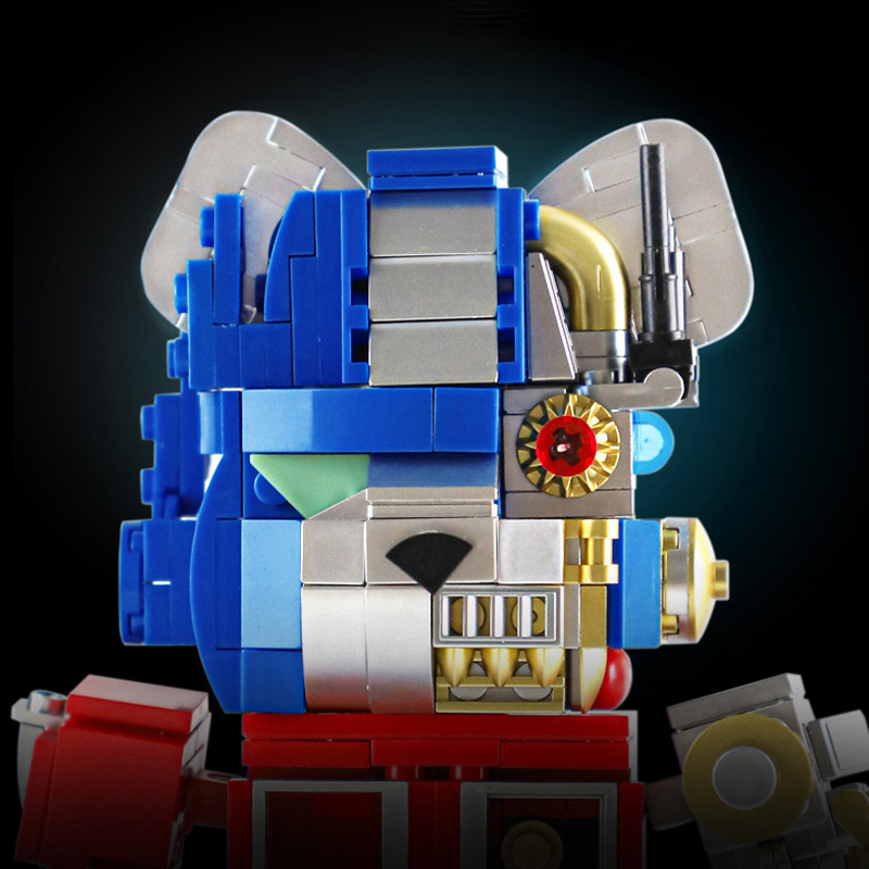 Wangao 288001 Optimus Prime Semi Mechanical Bear Brick 3 - SUPER18K Block