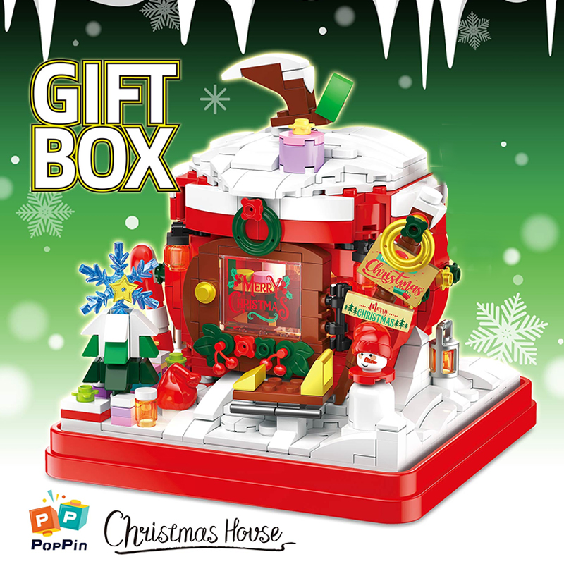 ZHEGAO 662024 Gift Box Christmas House 1 - SUPER18K Block