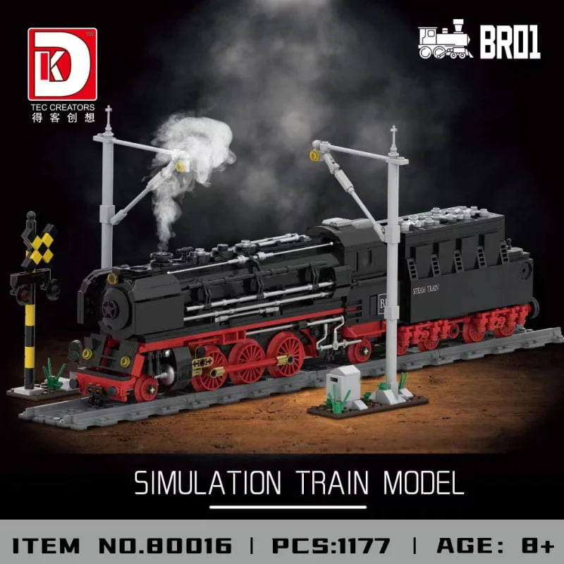 DK 80016 BR01 Simulation Train Model 6 1 - SUPER18K Block