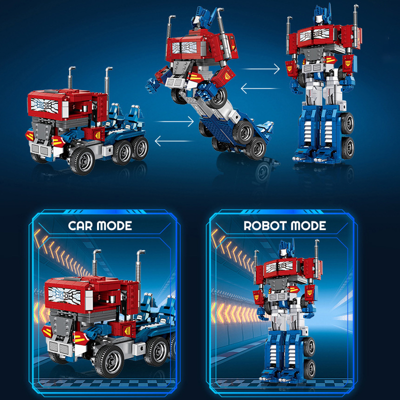 JIESTAR JJ9022 Transform Robot Optimus Prime 2IN1 4 - SUPER18K Block