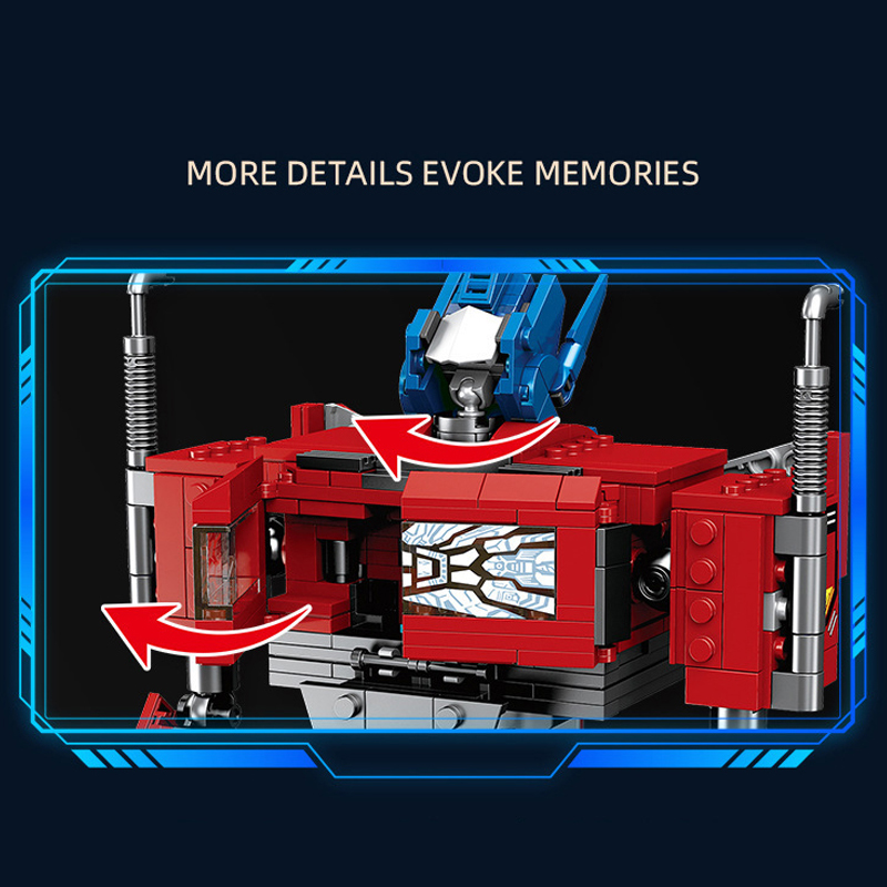 JIESTAR JJ9022 Transform Robot Optimus Prime 2IN1 5 - SUPER18K Block