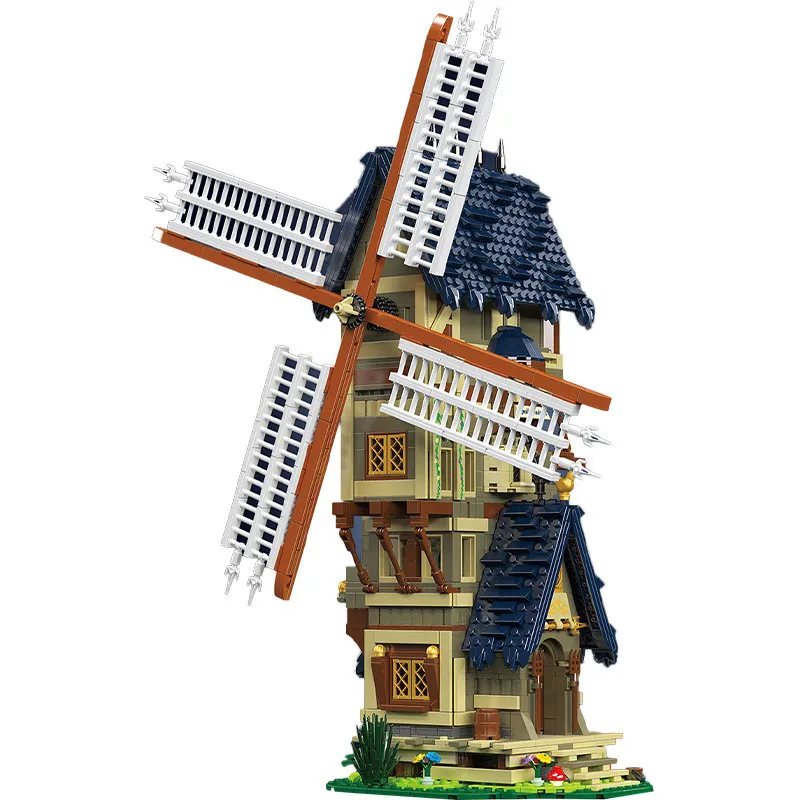 Mould King 10060 Medieval Windmill 2 - SUPER18K Block
