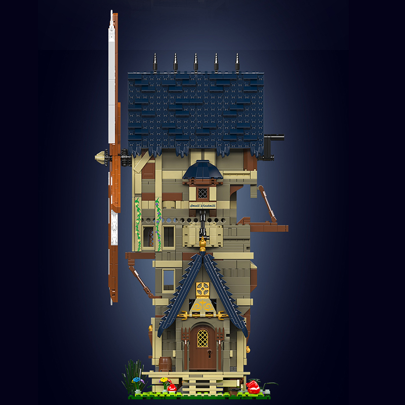 Mould King 10060 Medieval Windmill 5 - SUPER18K Block