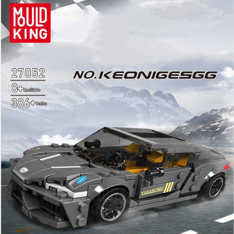 Mould King 27052 Keonigersgg Speed Champions Racers Car 1 - SUPER18K Block