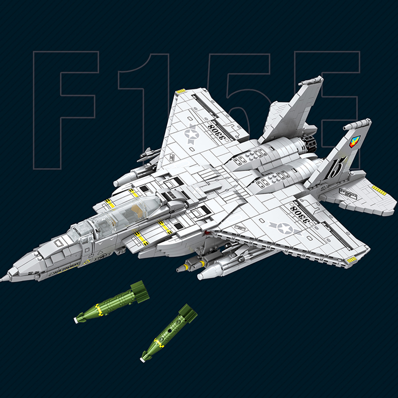 Reobrix 33034 F15E Fighter 2 - SUPER18K Block