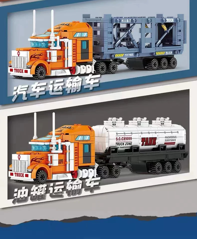 KAZI 98272 Multi Purpose Container Truck 1 - SUPER18K Block