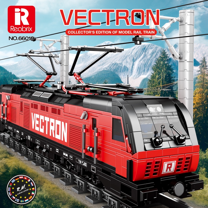 Reobrix 66019 Vectron European Electric Passenger Trains 1 - SUPER18K Block